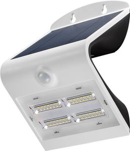 Applique solaire 400 lumens blanc 3,2W avec détecteur