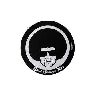 Paire de Feutrines Soul power 70'S man pour platine vinyle