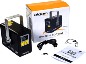 Spectrum 1500 RGB Algam Lighting Laser 1.5W multicolore Musical DMX ou ILDA