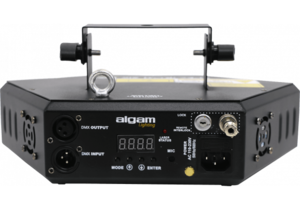 SpectrumSixRGB Algam lighting - Laser 6 faisceaux RGB 360mW