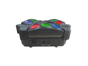 Effet Beam led Power lighting Spider pocket star 9 X 3W