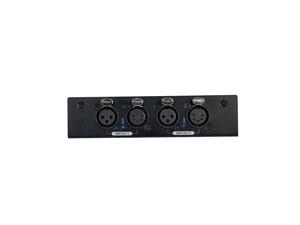 Splitter DMX Eurolite Split 4 1 entrée vers 2 sorties 3 et 5 broches