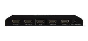 Splitter HDMI 4K répartiteur 1 entrée vers 4 sorties avec EDID