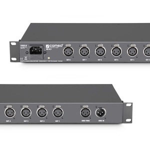 Splitter Cameo 1 entrée 8 sorties DMX XLR 3 broches