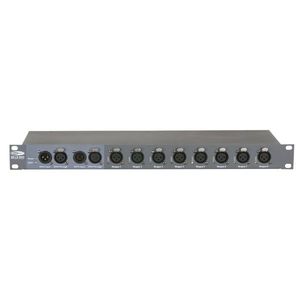 Splitter DMX Showtec DB 1-8 1 entrée vers 8 sorties Rackable avec RDM