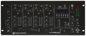 Table de mixage Technisound SPMX83E-MP3 8 entrées talkover echo lecteur MP3