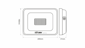 Projecteur Led 50W IP65 4250 lumens 4000K