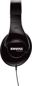 SRH 240A BK Shure Casque Nomade fermé 38 ohms.