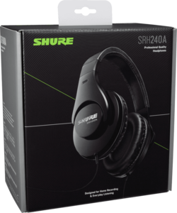 SRH 240A BK Shure Casque Nomade fermé 38 ohms