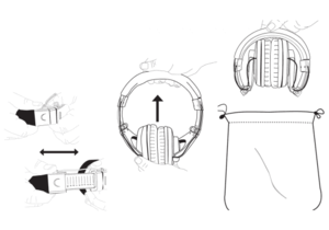 Shure SRH840 Casque audio fermé