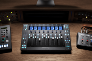 UF8 SSL surface de contrôle 8 faders motorisés