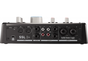 SSL2+ - Interface audio 2 entrées 4 sorties USB-c Solid State Logic