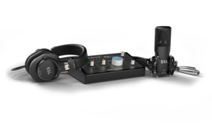 SSL2 RECORDINGPACK - Pack d'enregistrement voix carte son + micro studio + casque