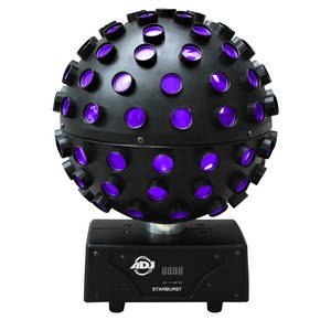 Starburst ADJ - Effet Led Sphérique rotative 5x15W RGBWYP