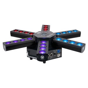 Starship ADJ Effet beam led 24X15W RGBW à bras rotatifs