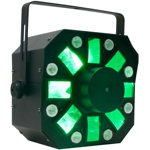 Effet 3 en 1 Led ADJ Stinger Moonflower 8x3W + strobe