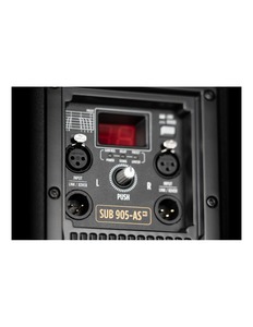 SUB 905-AS MK3 RCF - Caisson de basses actif  15'' 2200W 133dB