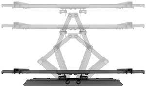 Support écran mural de 37 à 70 pouces orientable double