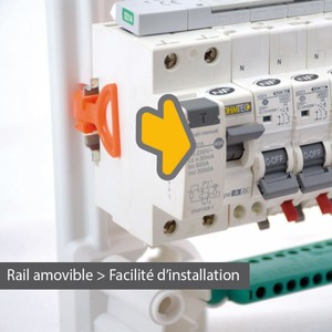 Coffret 3 rangées de 13 modules