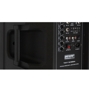 Taky 12 Media Power acoustics - Enceinte autonome 100W 2 micros mains sans fil USB Bluetooth