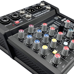 TM 22 BU-DSP definitive audio - Table de mixage 4 entrées Bluetooth + MP3 + Echo DSP