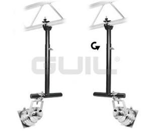 Guil TTL-01 Suspension en T télescopique noire ajustable 637 à 937mm