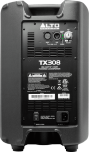 Alto TX308 - Enceinte amplifiée HP 8 pouces et tweeter Bi amplifiée 175W RMS