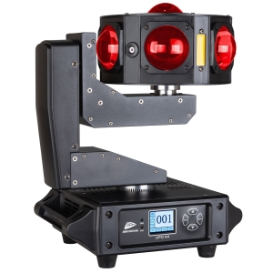 UFO X4 JB Systems – effet soucoupe 4 en 1, 16 leds 40W RGBW + 108 leds RGBW + laser rgb + strobe