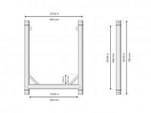 Structure Duratruss U-Frame 50 dimension 800X600