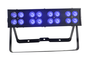 Mini Barre LED UV DMX - Power Lighting - 16x3W