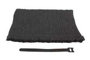 Lot de 100 Attaches câbles velcro 12 x 150mm noir