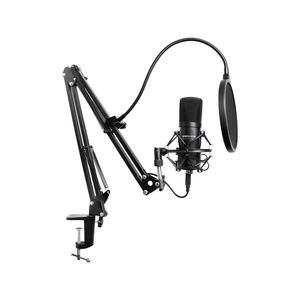 Power Vibe B1 Bundle XLR micro studio avec suspension anti pop bonnette et câble