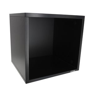 Meuble noir 120 vinyles Enova Hifi