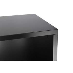 Meuble noir 120 vinyles Enova Hifi