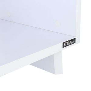 Meuble Hifi blanc pour platine vinyle