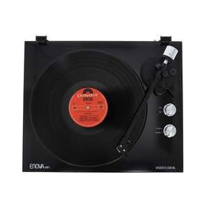 Vision3 USB BL Enova platine vinyle hifi USB noire