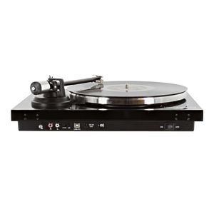 ENOVA Vision4 USB BL platine vinyle noire cellule audio technica et bluetooth