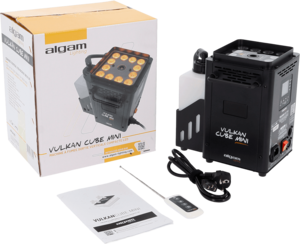 VULKAN-CUBE-MINI Algam Lighting - Machine geyser compacte