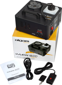 Vulkan 1200 Algam Lighting - Machine effet geyser 1200W DMX et télécommande
