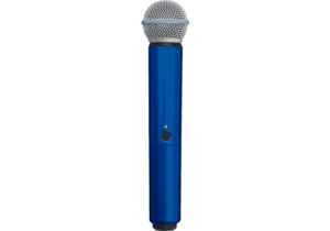 WA713-BLU Capot Shure Bleu pour émetteurs main SM58 beta58A