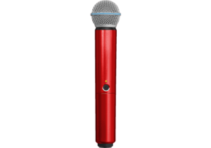 WA713-RED Capot Shure Rouge pour émetteurs main SM58 beta58A