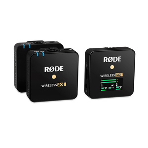 Wireless GO II Rode un récepteur + 2 émetteurs micro omni 2.4Ghz