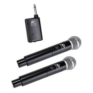 WMIC-2.4G TWIN JB Systems - double micro main sans fil avec récepteur Jack