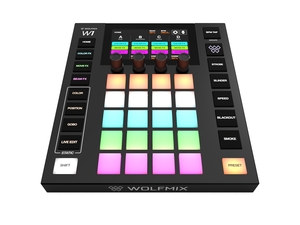 Wolfmix W1 MK2 contrôleur DMX autonome pour DJ discothèques et animations