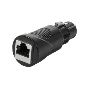 Adaptateur XLR 3 broches femelle vers RJ45 pour extention sur câble réseau