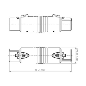 NA3FF Neutrik - adaptateur XLR 3 femelle vers XLR 3 femelle