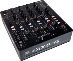 XONE-43 Allen & Heath - Table de mixage DJ 4 canaux