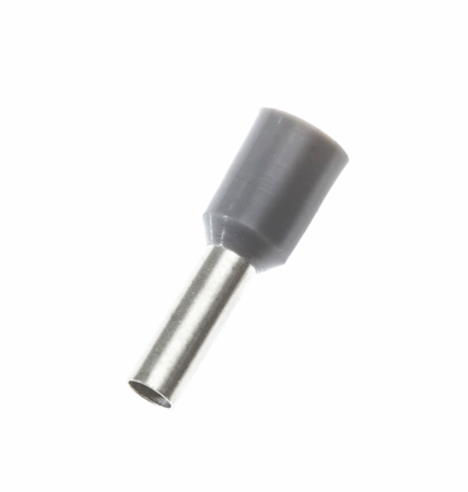 Image principale du produit 100 embouts de câblage gris pour câble 1.5 mm2