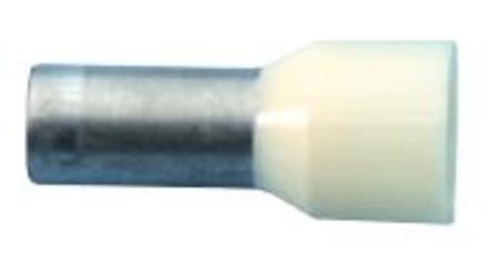 Image principale du produit 50 embouts de câblage BLanc pour câble 16 mm2