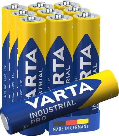 Image secondaire du produit Pack de 10 piles LR3 AAA 1.5V Industrial Pro Varta